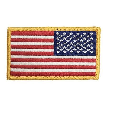 reverse-side full-color u.s. flag cloth replica|american flag patch.